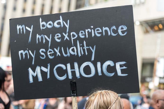 My choice sign