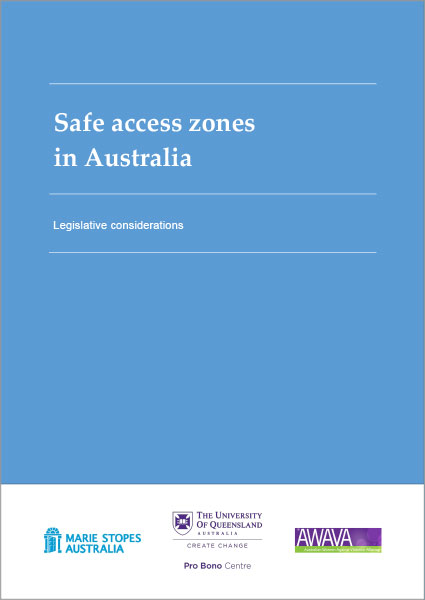Safe access zones in Australia