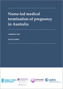 Nurse-led medical termination of pregnancy in Australia (Cover Thumbnail Image)