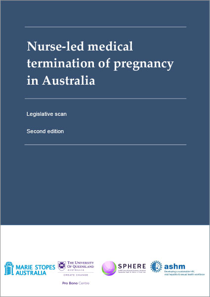 Nurse-led medical termination of pregnancy in Australia (Cover Thumbnail Image)